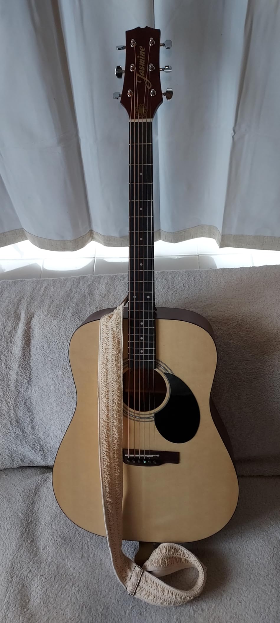 Jasmine S35 Dreadnought Acoustic Guitar - Natural Finish customer photo 1