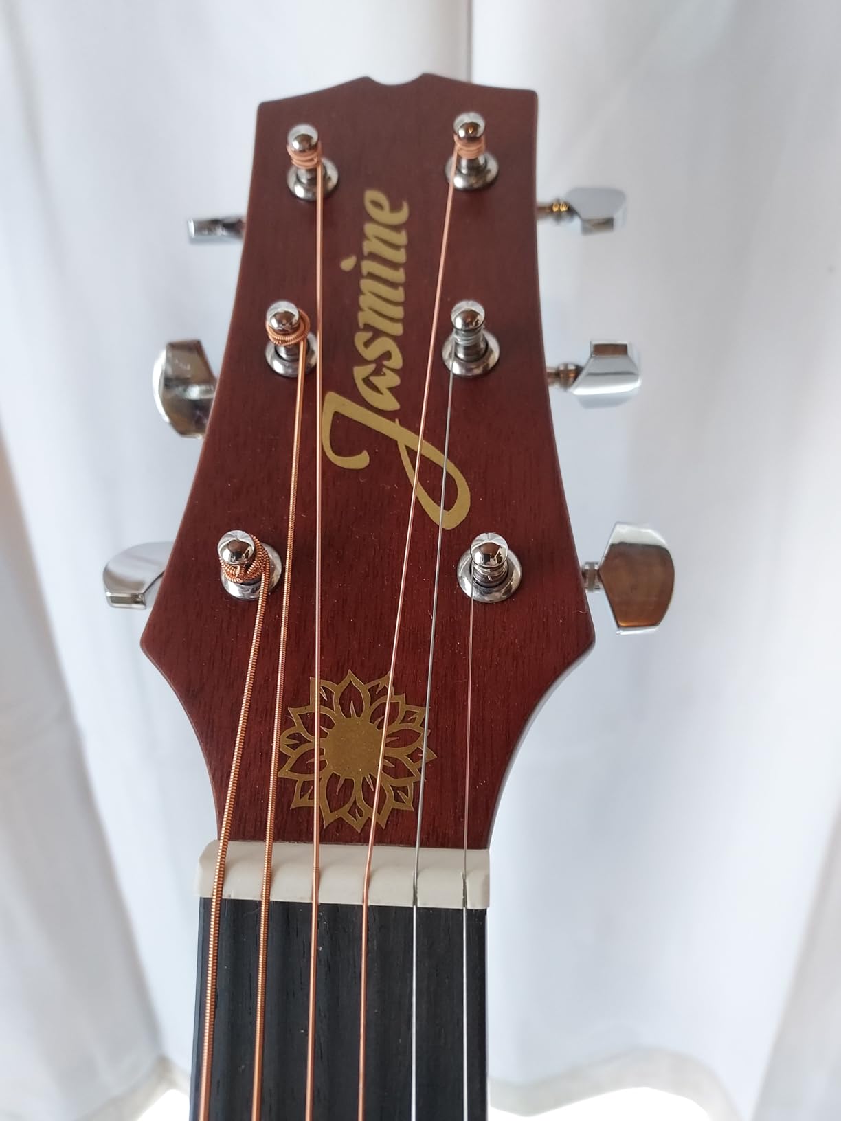 Jasmine S35 Dreadnought Acoustic Guitar - Natural Finish customer photo 2