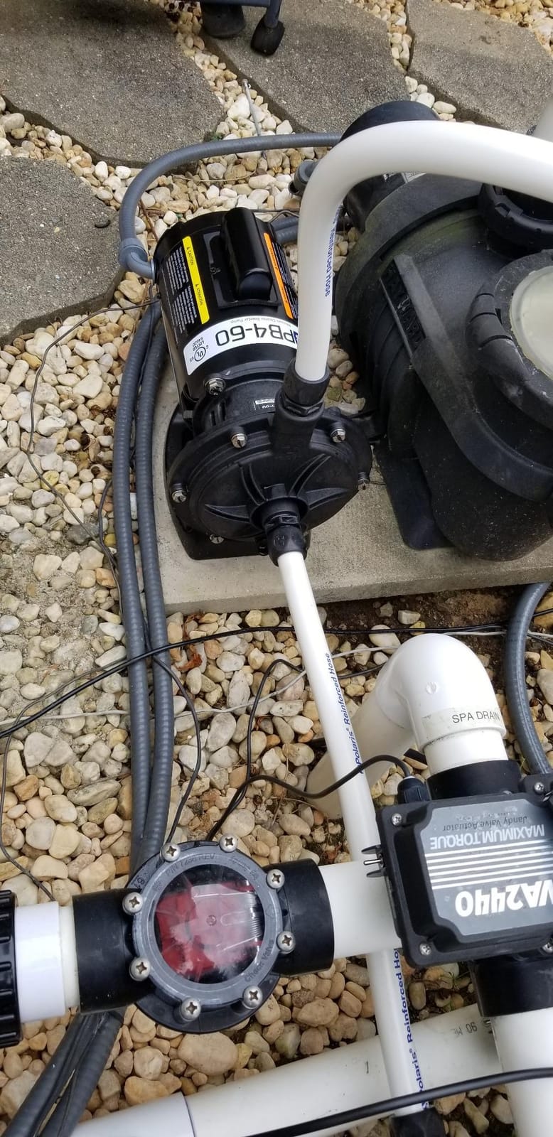 Polaris PB4-60 Booster Pump with 60-Hertz Motor | 3/4 HP Booster Pump Powers Polaris Pressure-Side Cleaners; Runs on Low-Speed 2-Speed or Variable Pumps to Save Energy customer photo 1