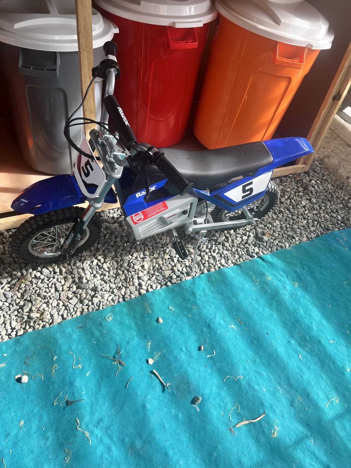 Dirt Rocket MX350 eBike | Electric Motorcycle | Iconic Wheeled Ride-On For Kids Age 8+ | High Torque, Rear Chain Drive | 350W/24V Motor | Up To 14 MPH, 30 Mins; 140 Lbs customer photo 2