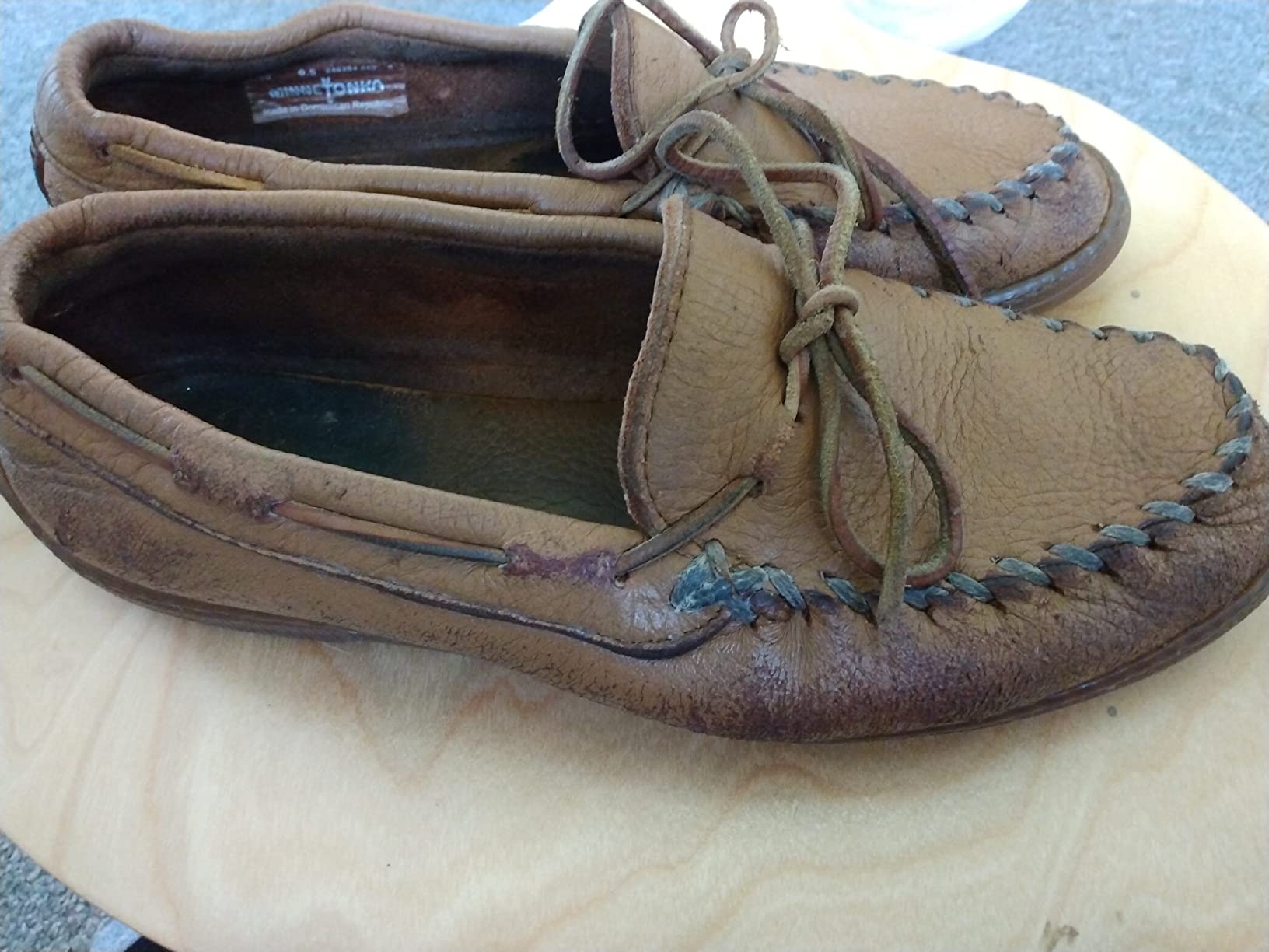 Minnetonka Men's Moosehide Classic Moccasin customer photo 1
