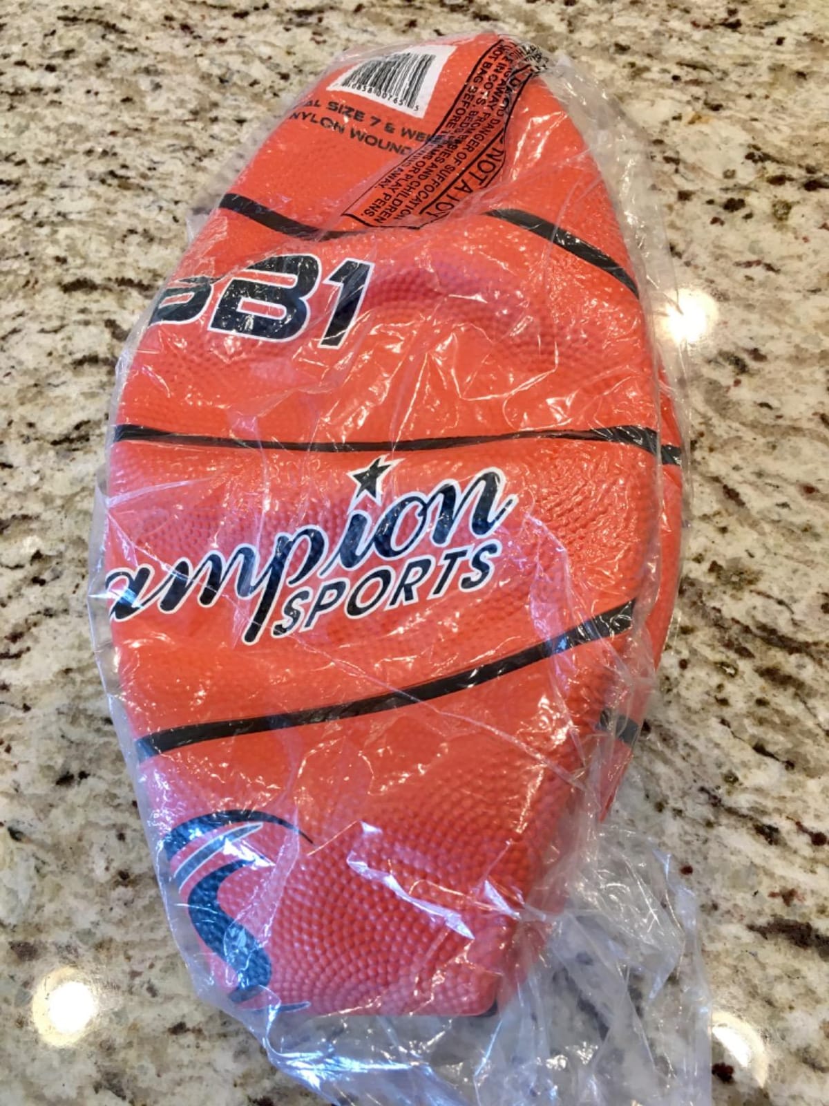 Champion Sports Rubber Basketballs - Durable Indoor & Outdoor Training & Recreational Game Balls, Multiple Sizes & Colors customer photo 1
