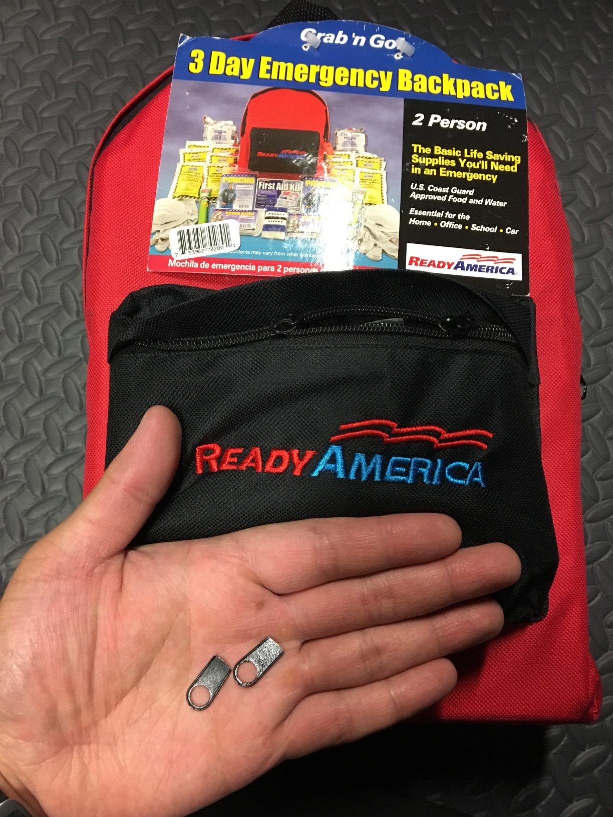 Ready America 70280 Emergency 2-Person 3-Day Survival Backpack customer photo 2