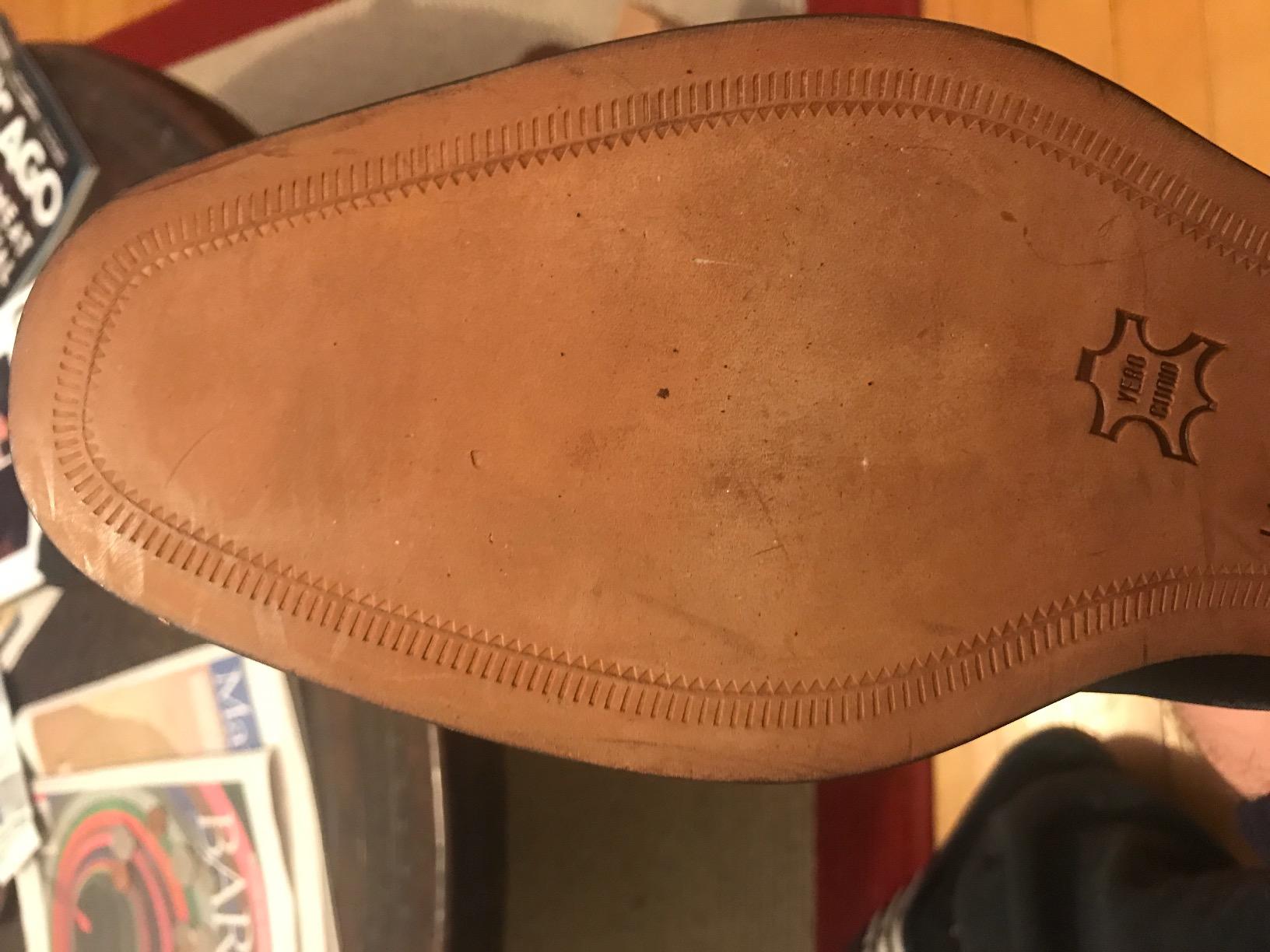 Johnston & Murphy Men's Melton Cap Toe Lace-Up Oxford Dress Shoe customer photo 2