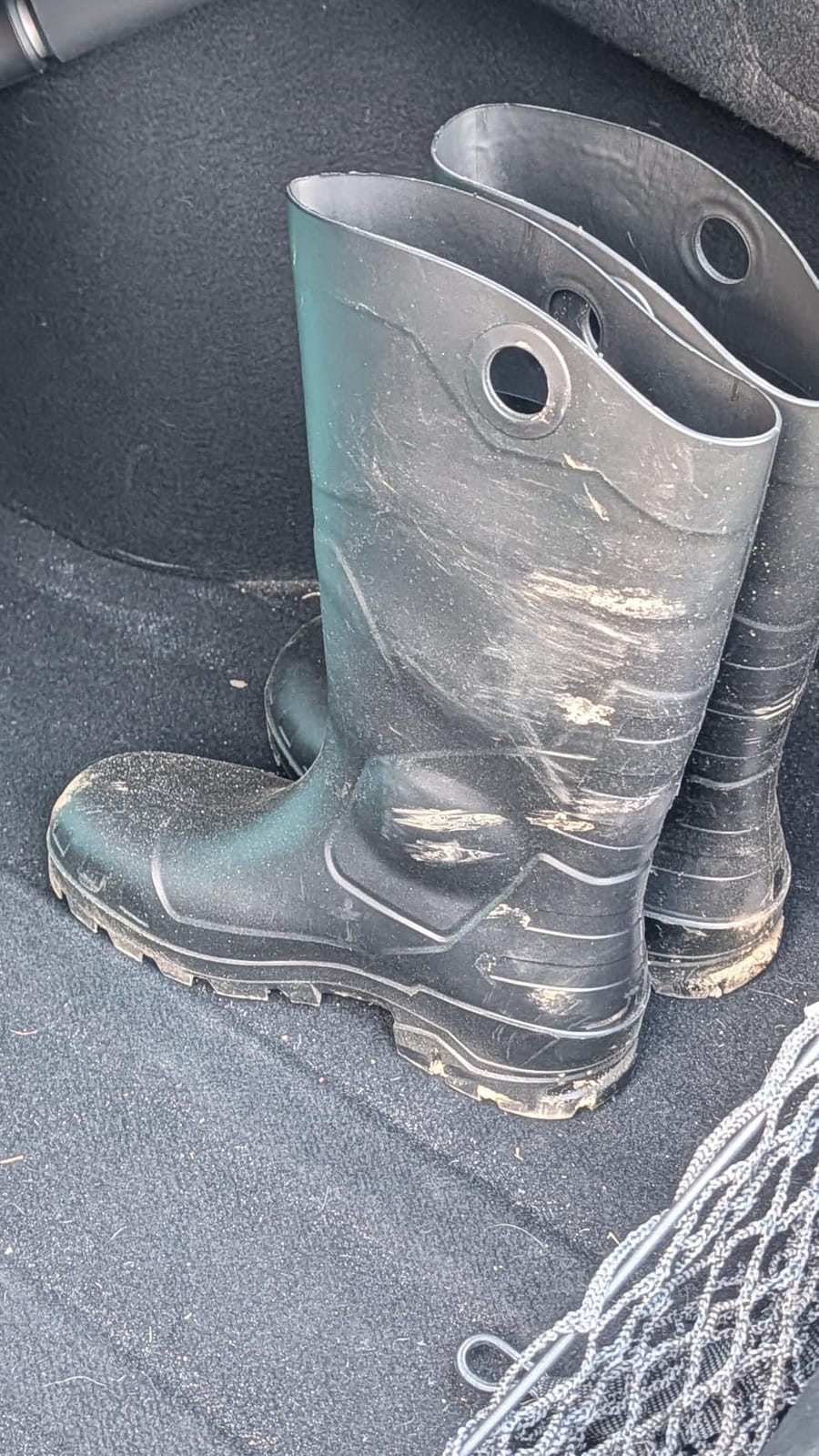 DUNLOP Chesapeake Rubber Boots for men and women, Plain Toe, Black, Size 11 customer photo 1