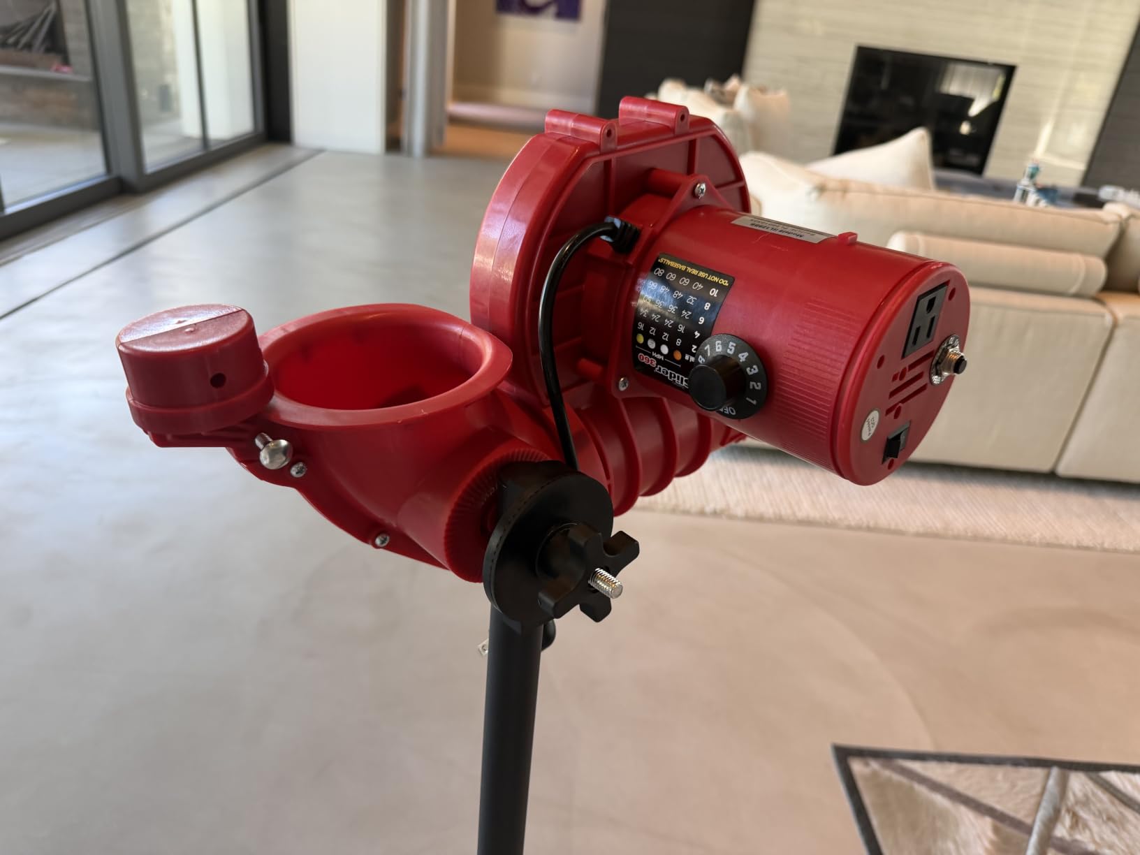 Heater Sports Slider Lite 360 Baseball Pitching Machine with Automatic Ball Feeder customer photo 1