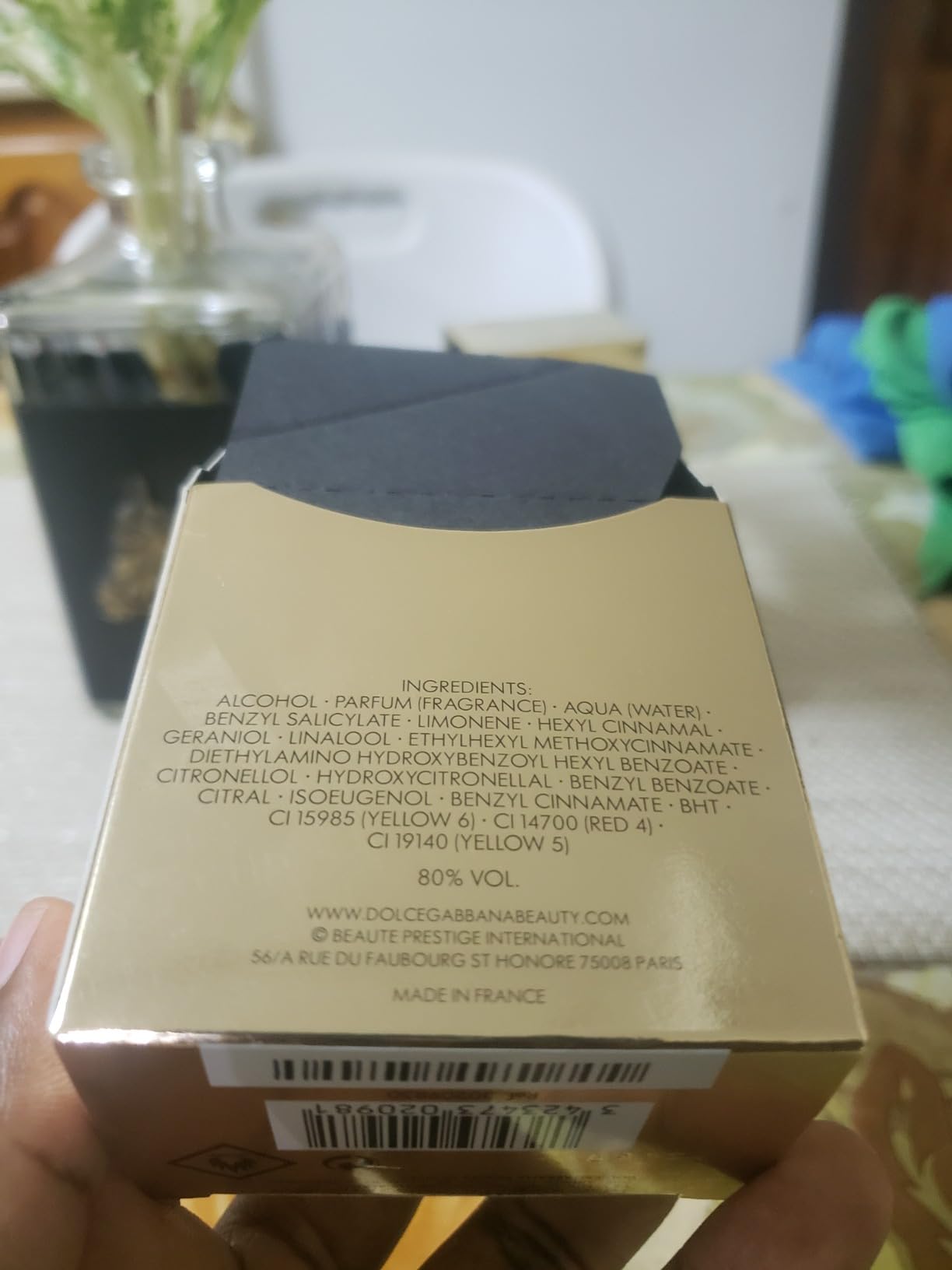 Dolce&Gabbana The One, Eau De Parfum Spray, For Women customer photo 2