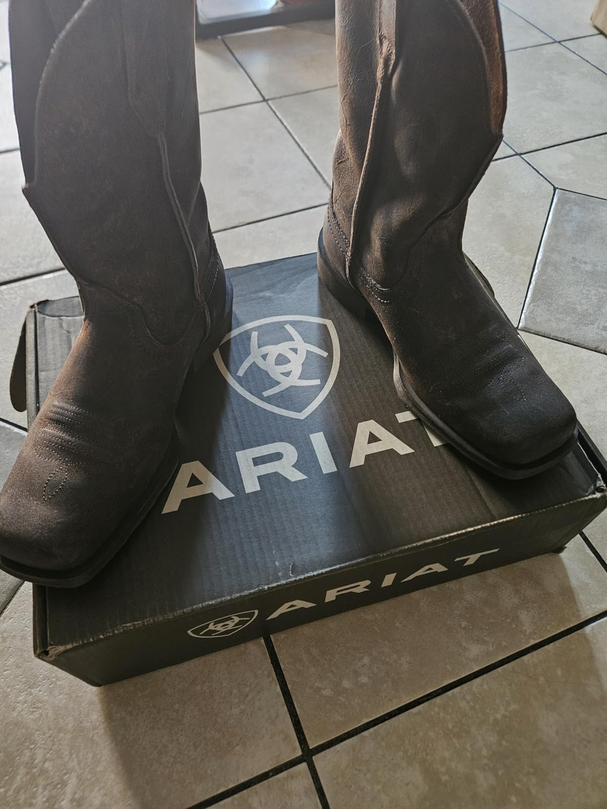 Ariat Rambler Western Boot - Men's Leather, Square Toe, Western Boots customer photo 2
