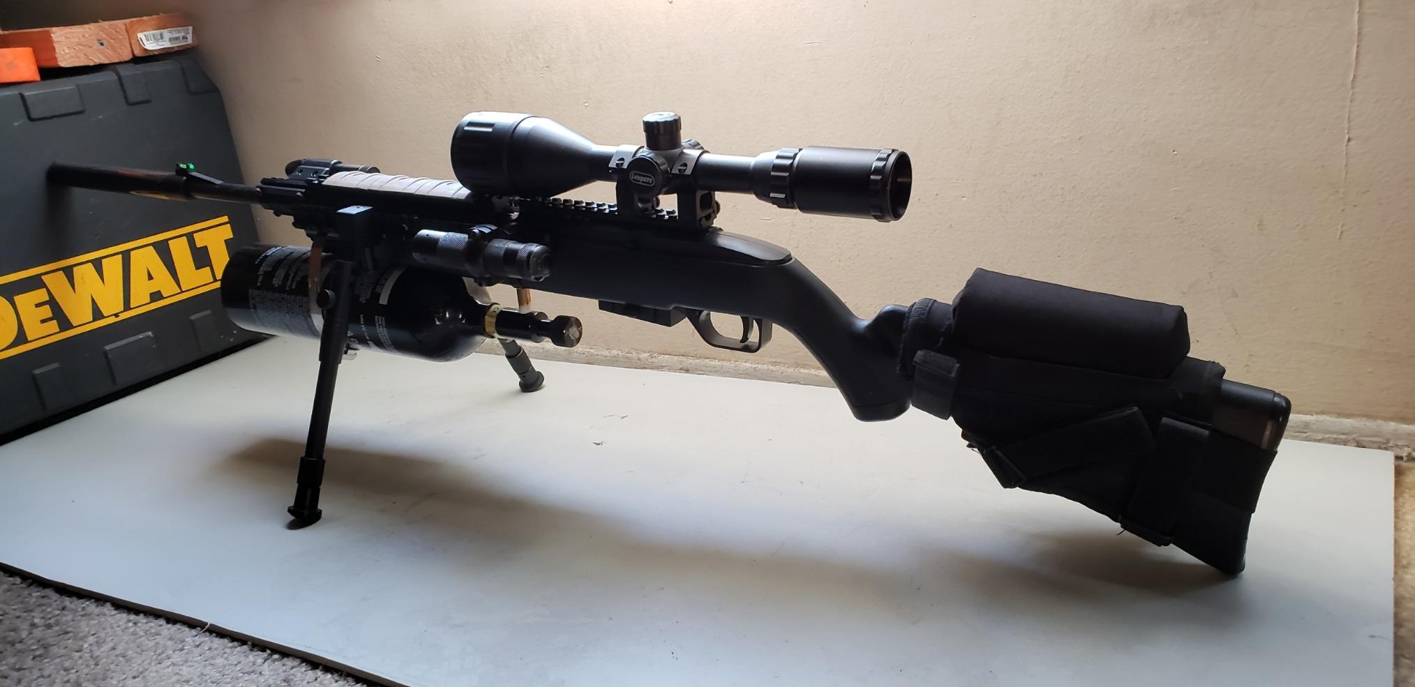 Crosman 1077 RepeatAir Semi-Automatic CO2-Powered .177-Caliber Pellet Air Gun customer photo 2