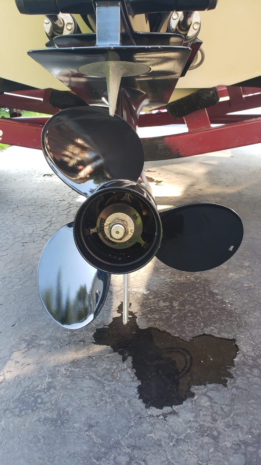 Quicksilver Black Diamond 3-Blade Aluminum Propeller for Mercury and MerCruiser Engines customer photo 2