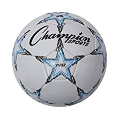 Champion Sports Viper Soccer Ball - TPU Soft-Touch Training Ball in Sizes 3,4,5 for Indoor/Outdoor Play customer photo 1