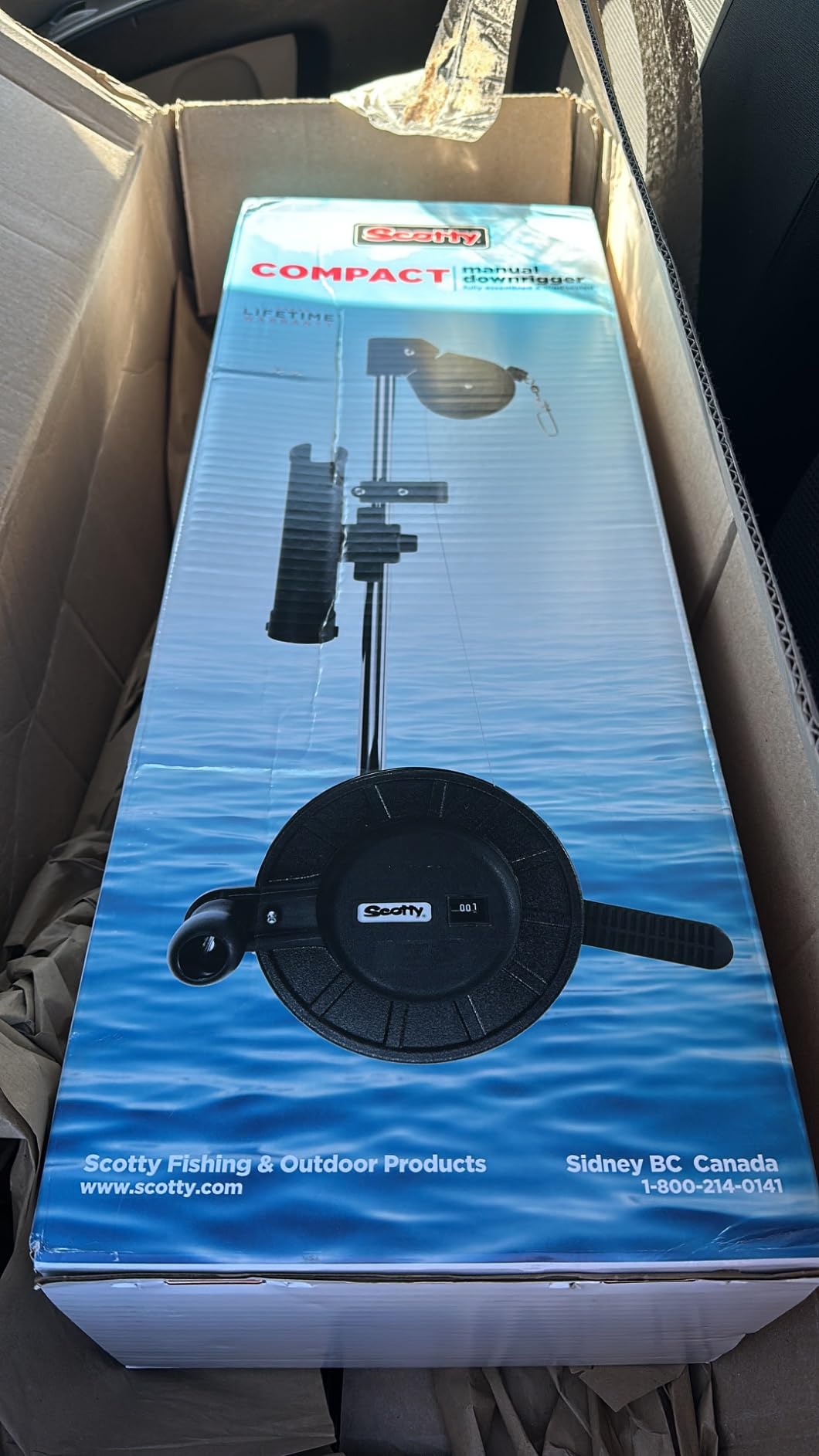 Scotty #1060 Depthking Manual Downrigger w/ Rod Holder customer photo 1