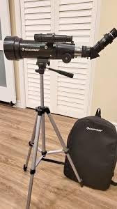 Celestron Travel Scope 70mm Beginner Portable Telescope with Backpack | 70mm Refractor Telescope Kit, Bright Lunar & Planetary Views, Day & Night Use, Backpack Included, Quick No-Tool Setup customer photo 2