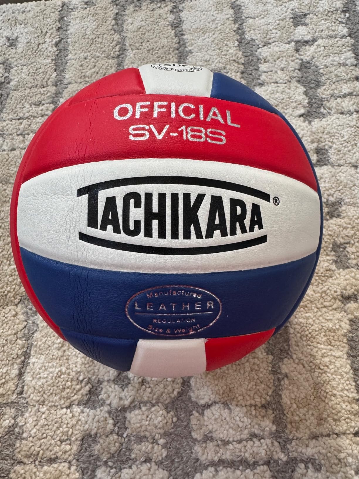 Tachikara SV18S Composite Leather Indoor Volleyball customer photo 1