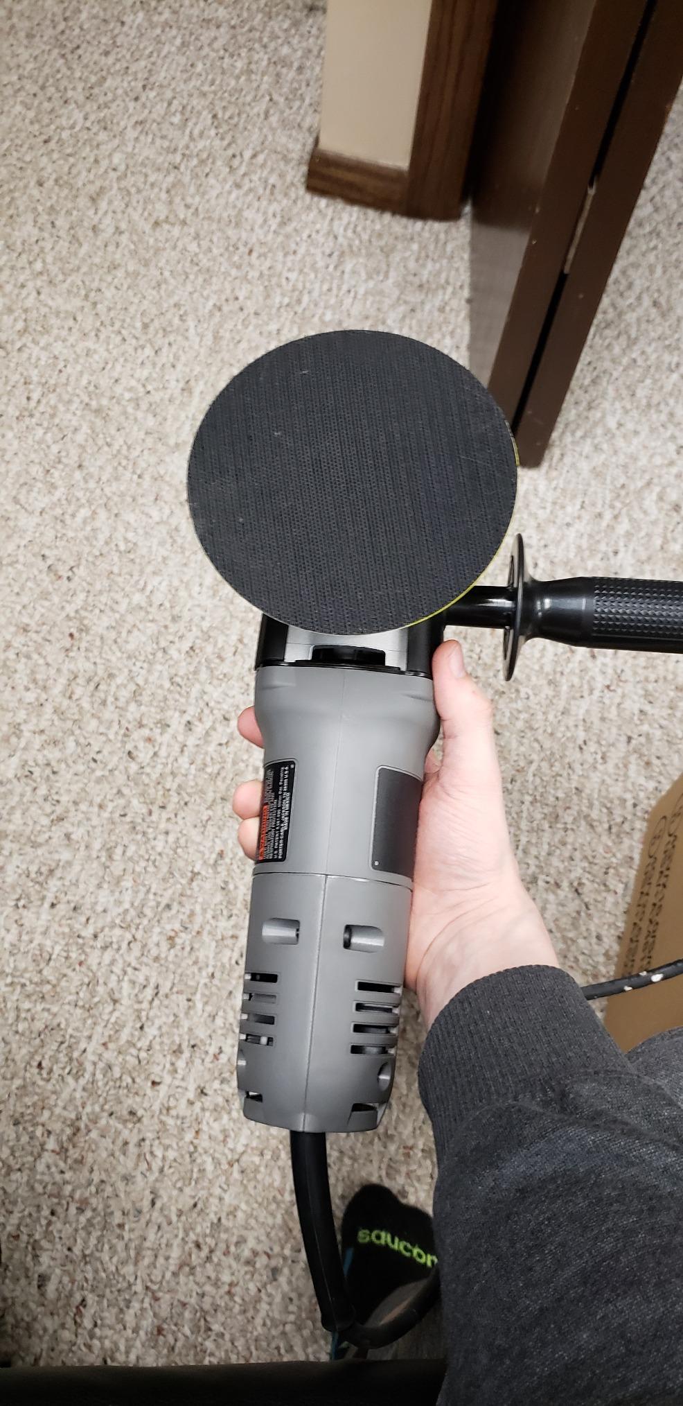 PORTER-CABLE Buffer Polisher, Car Polisher for Car Detailing, 6-Inch, Orbital, Variable Speed (7424XP) customer photo 2