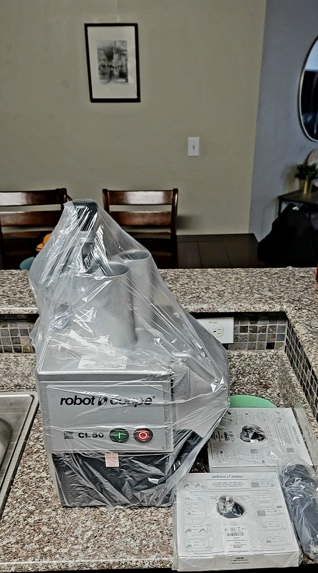 Robot Coupe CL50 Continuous Feed Food Processor, 1-1/2-HP, 120v/60/1-ph customer photo 1
