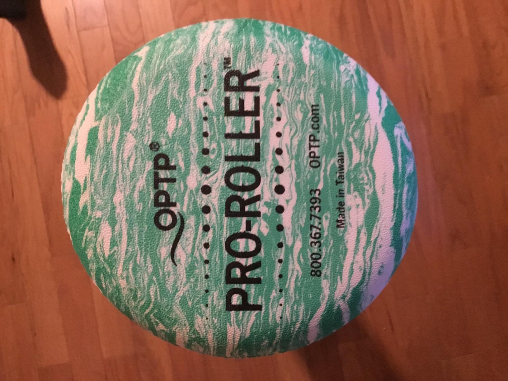 OPTP PRO-ROLLER Standard Density Foam Roller - Round, Blue, 36
