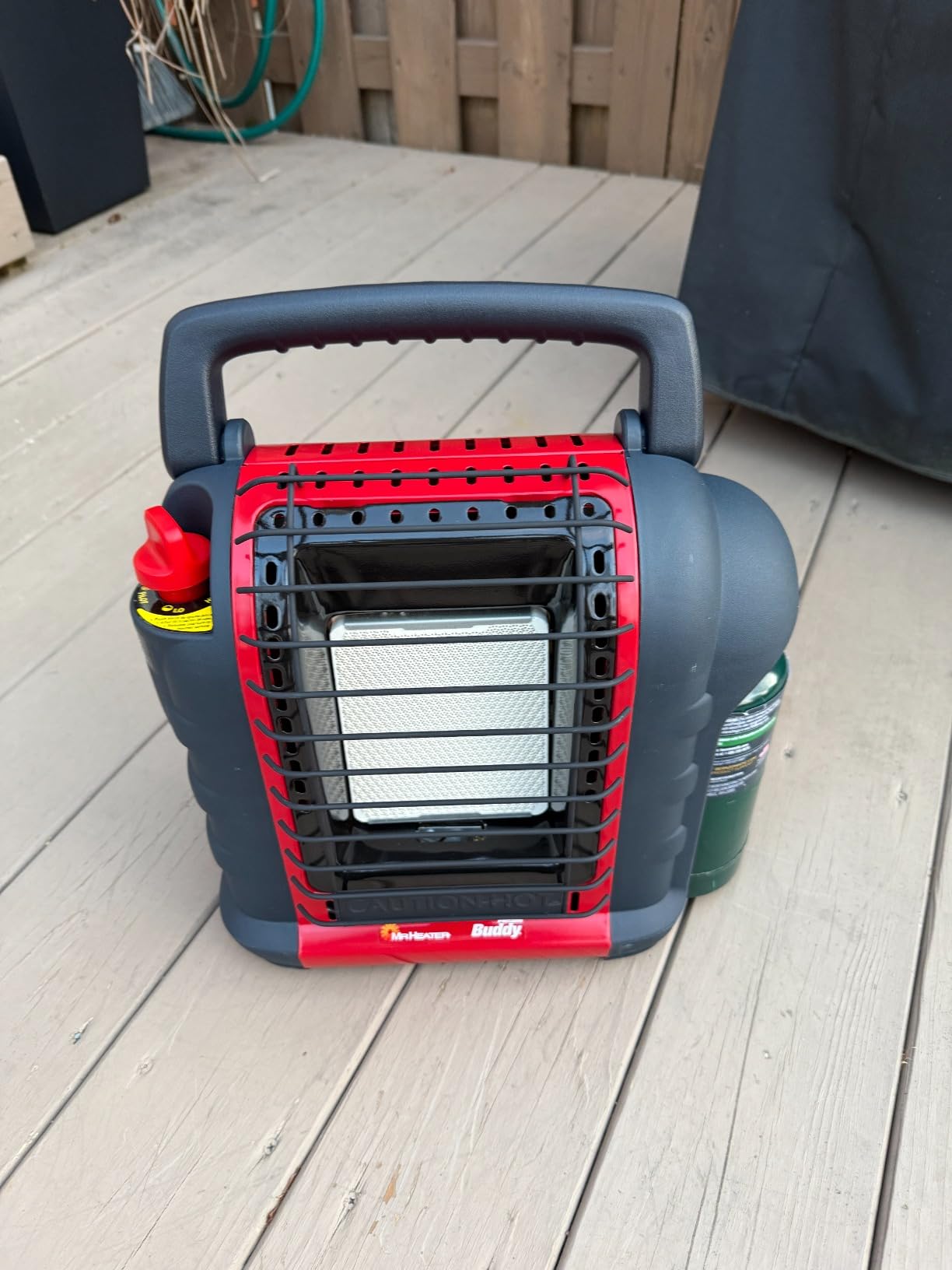 Mr. Heater 9,000 BTU Portable Buddy Radiant Propane Heater customer photo 1