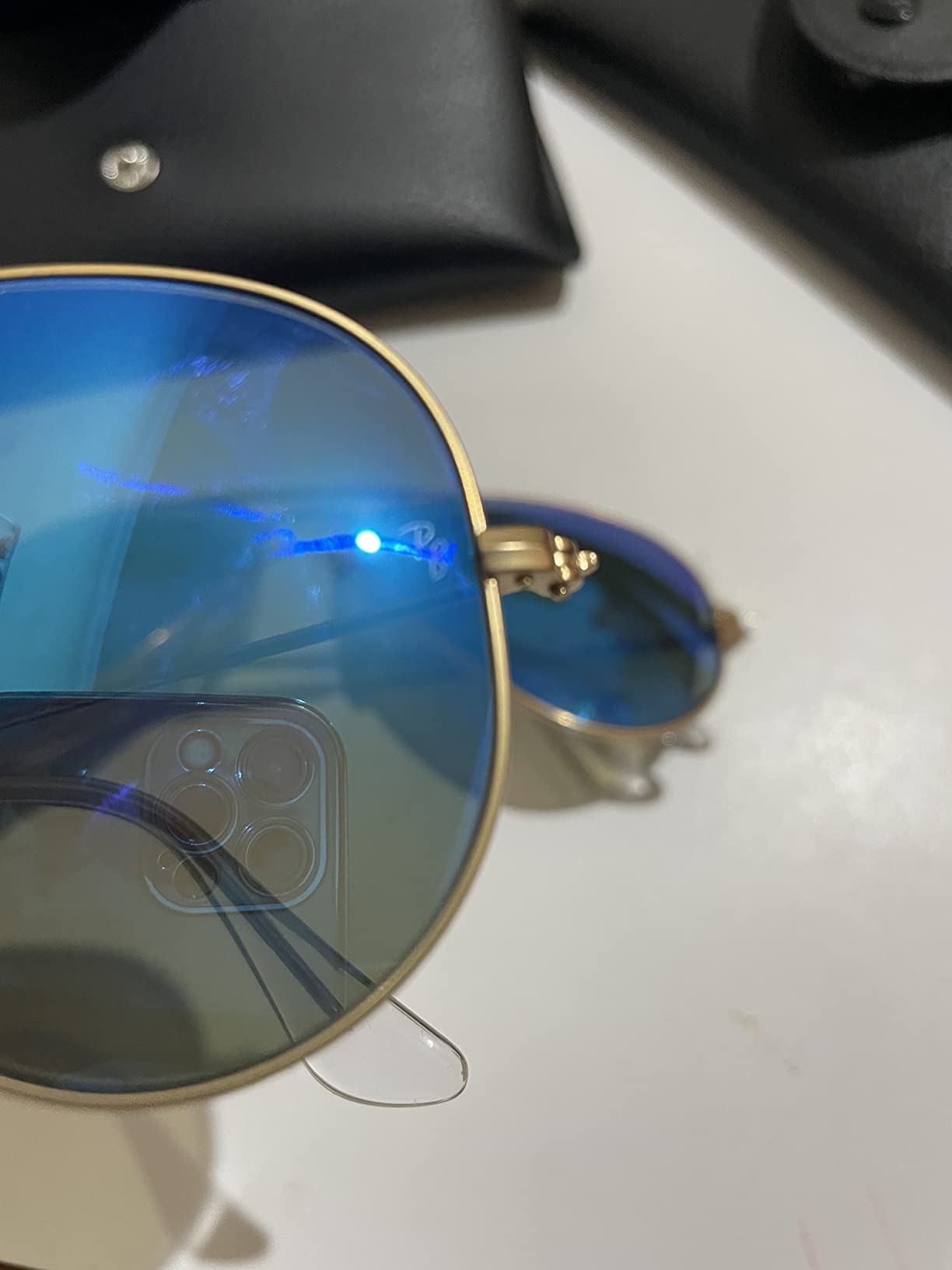 RB3025 Classic Polarized Aviator Sunglasses customer photo 1