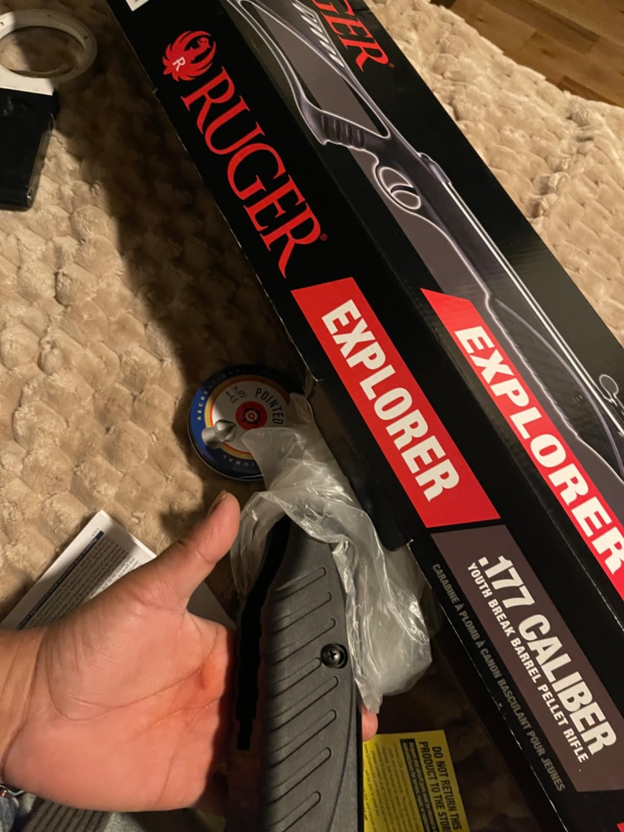 Umarex Ruger Explorer Youth Break Barrel .177 Caliber Pellet Gun Air Rifle customer photo 2
