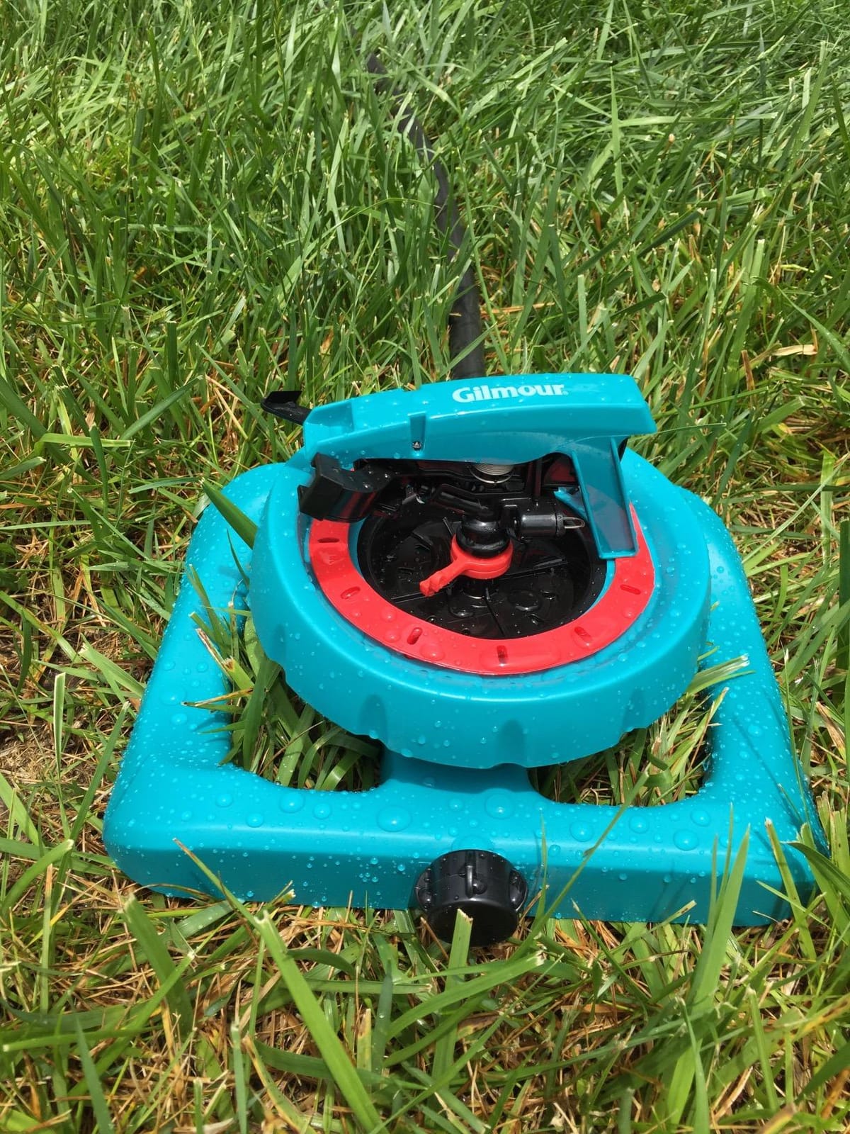 Gilmour 819603-1001 196SPB Impulse Polymer Sled Base Medium Duty Adjustable Pattern Master Circular Sprinkler customer photo 2