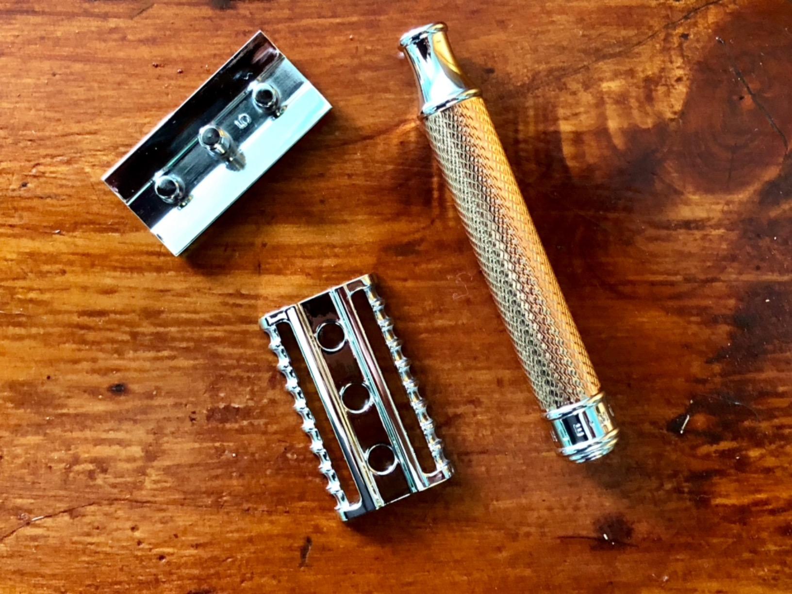 MUHLE TRADITIONAL R41 Double Edge Safety Razor (Open Comb) For Men - Barbershop Quality Close Smooth Shave customer photo 2