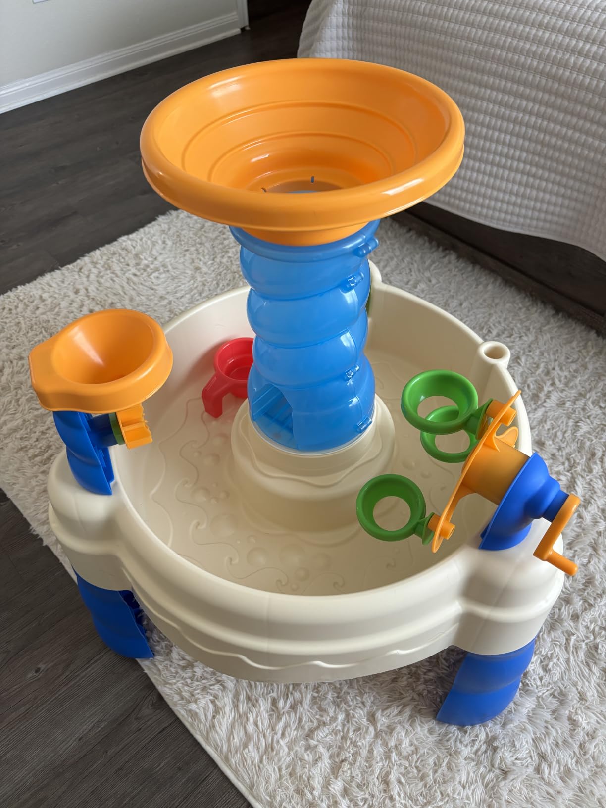 Little Tikes Spiralin' Seas Waterpark Play Table, Multicolor customer photo 2