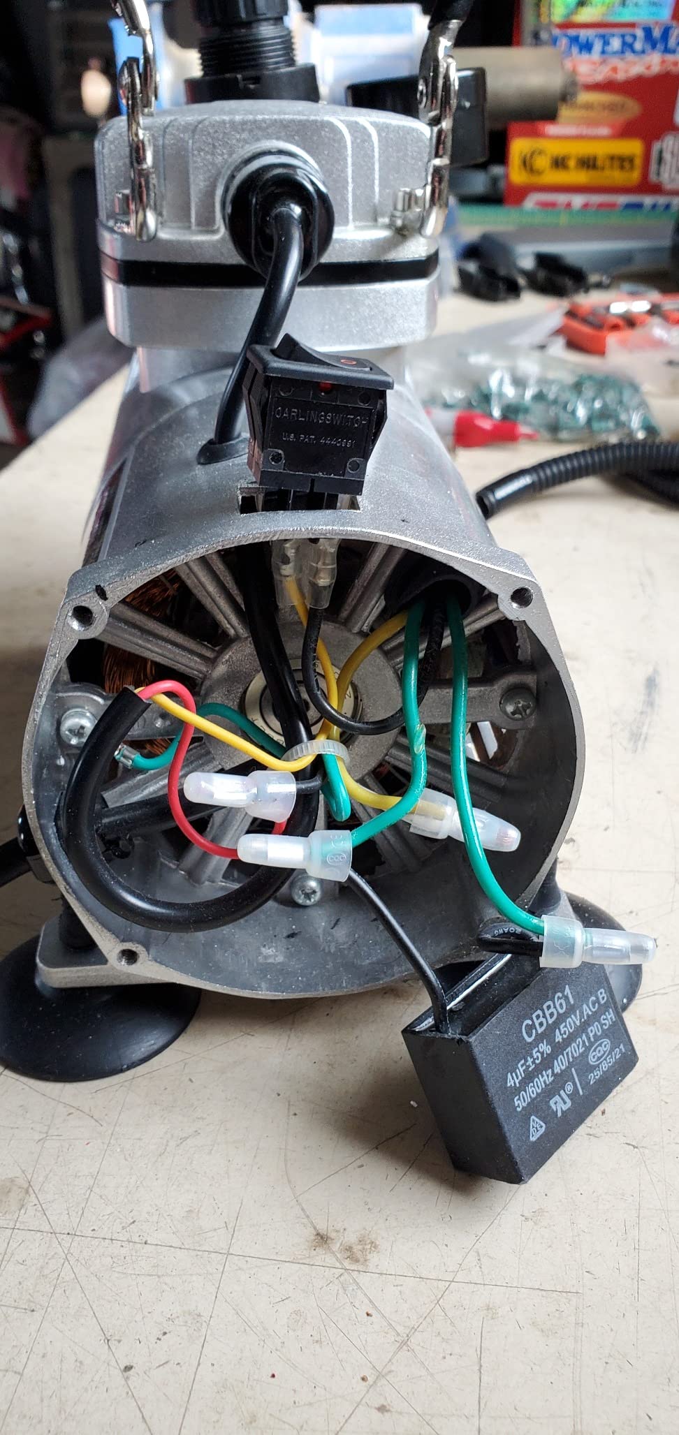 PointZero 1/5 HP Airbrush Compressor with Regulator, Gauge and Water Trap - Quiet Portable Air Pump Silver customer photo 1