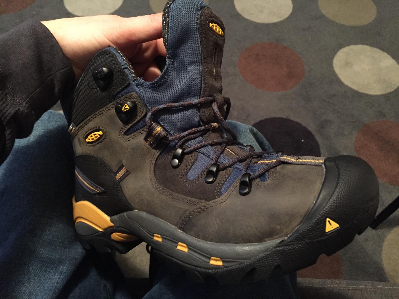 KEEN Utility Men's Pittsburgh 6 Inch Leather Waterproof Steel Toe Work Boots customer photo 1