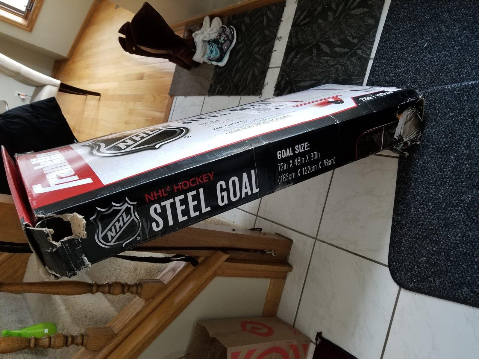 Franklin Sports NHL Steel Street + Roller Hockey Goal Set customer photo 1