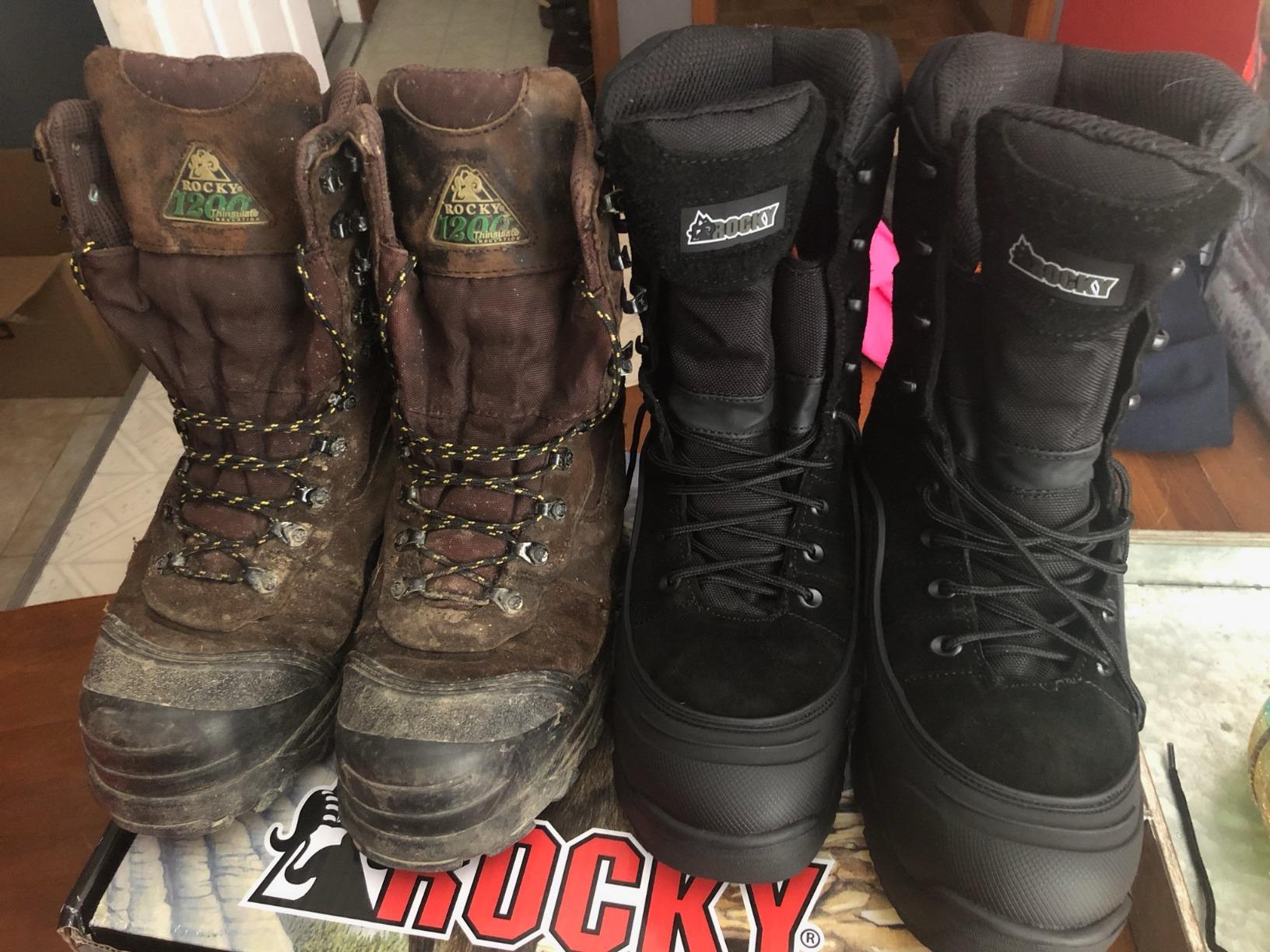 ROCKY Retraction Waterproof 800G Insulated Outdoor Boot customer photo 2