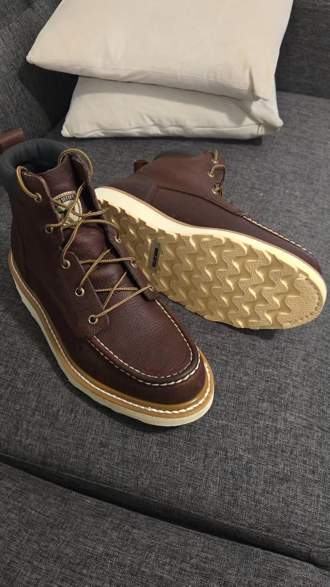 Irish Setter Ashby 6 Inch Mens Soft Toe Work Boot customer photo 2