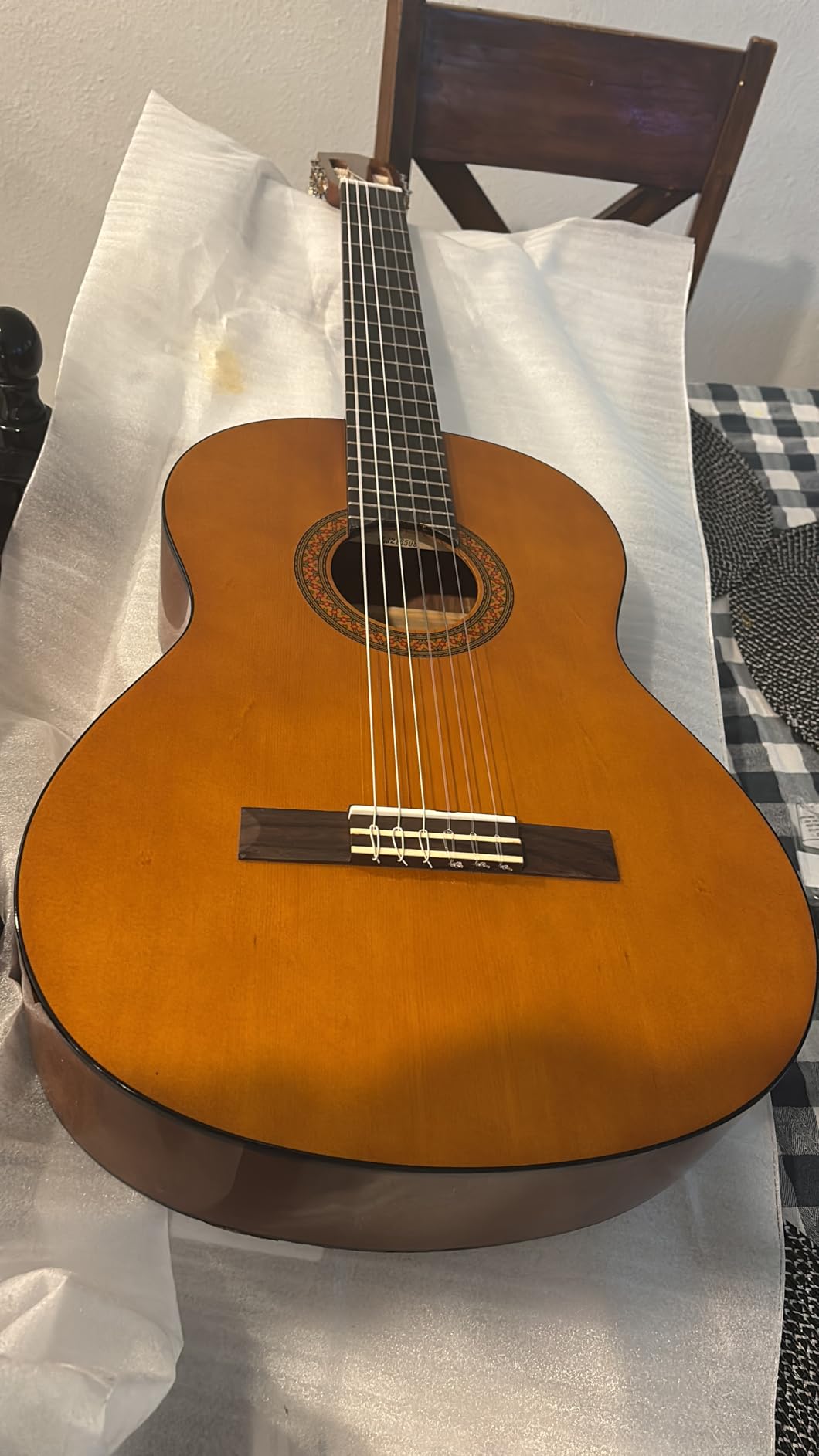 Yamaha C40II Classical Guitar, Full Size With Rosewood Fingerboard and Bridge, Natural customer photo 1