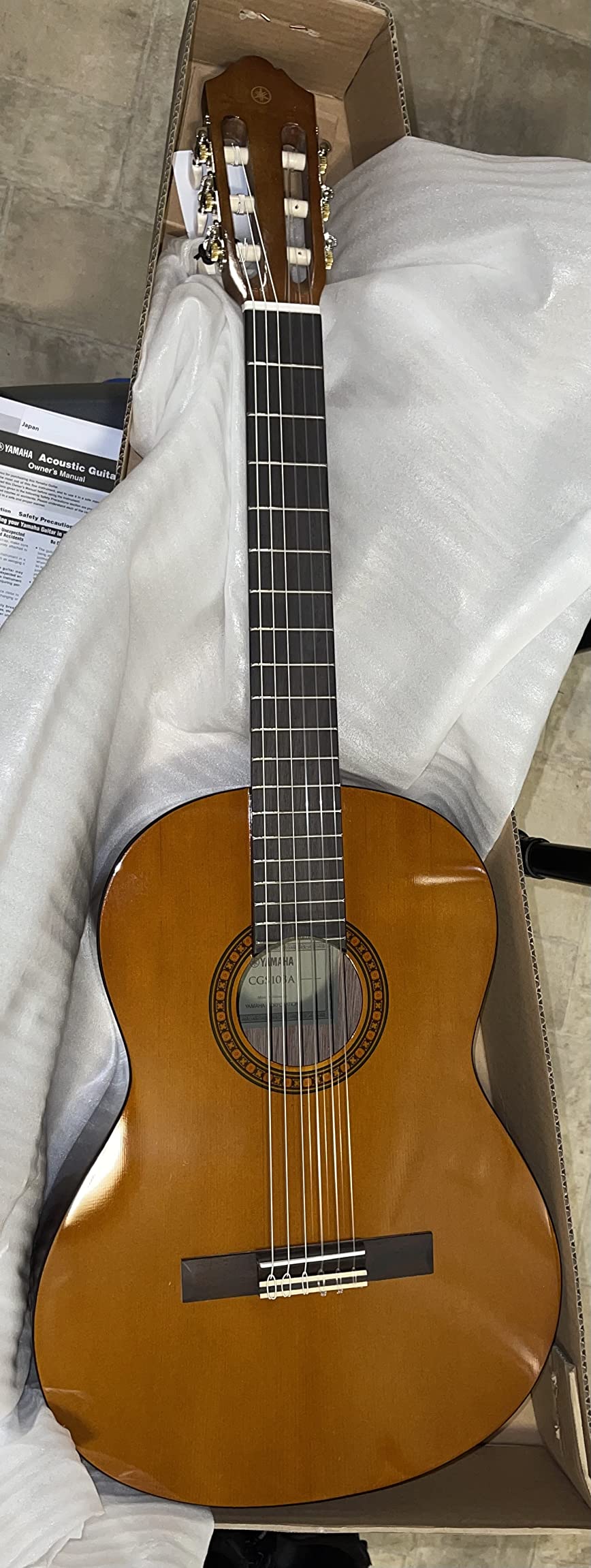 Yamaha CGS102A Half-Size Classical Guitar - Natural customer photo 1