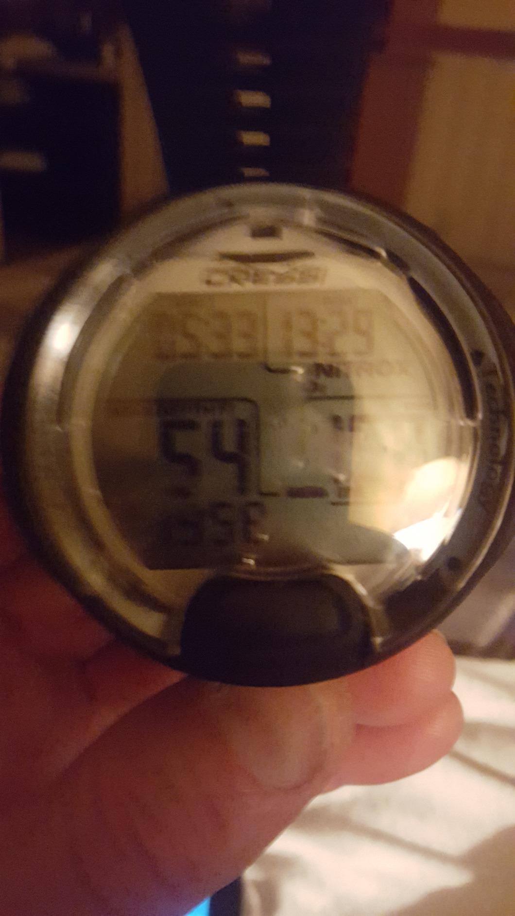 CRESSI Leonardo 2.0 Scuba Dive Watch, Air Nitrox Gauge, White/Black customer photo 2