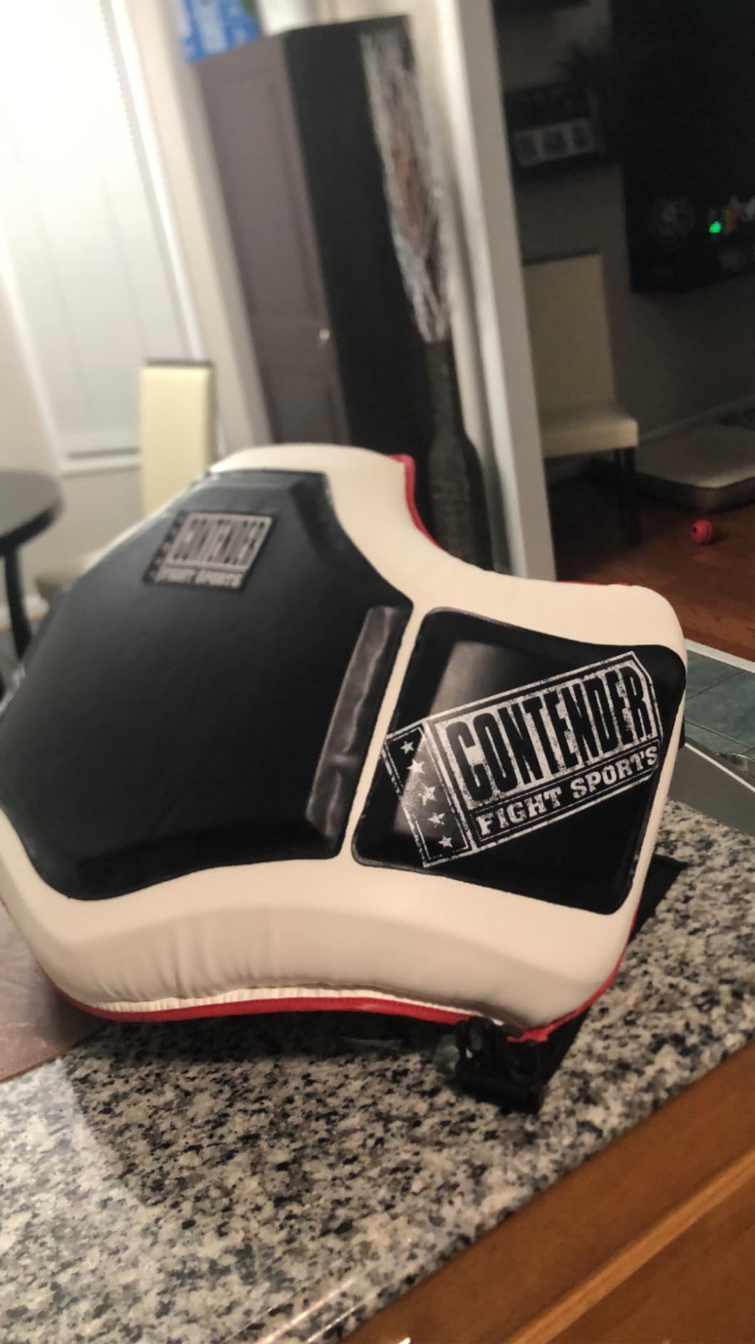 Contender Fight Sports Heavy Hitter Boxing Body Protector PBP Black/White customer photo 1