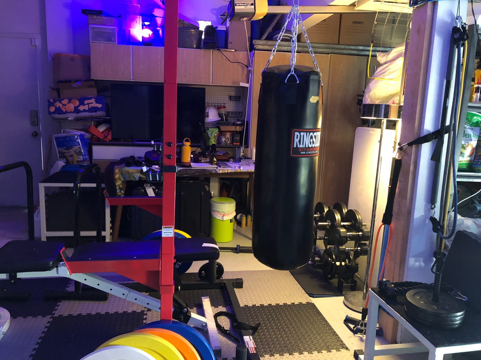 Ringside 100 lb Powerhide Heavy Bag for Boxing, MMA & Muay Thai, 42