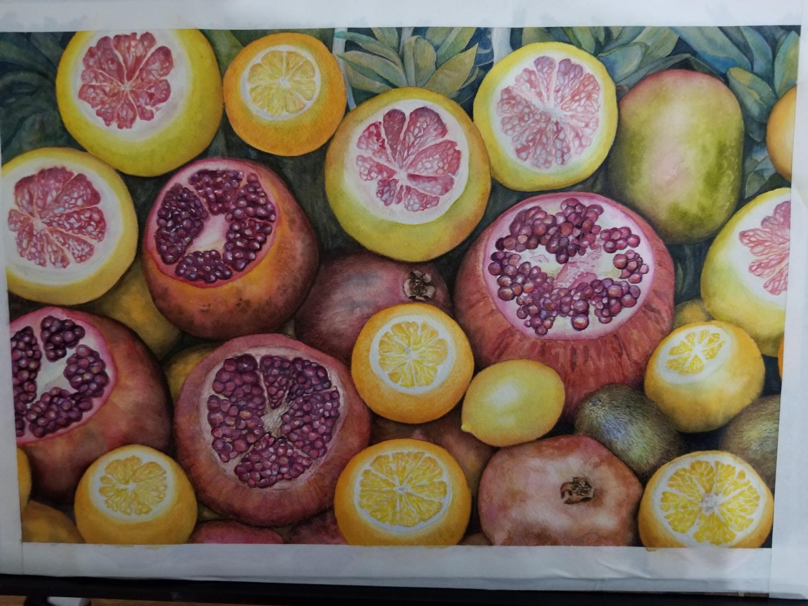White Nights Professional Watercolor Set 36 Full Pans of Extra Fine Artist Grade Pigments, Vibrant Lightfast Colors in Durable Plastic Box by Nevskaya Palitra customer photo 1