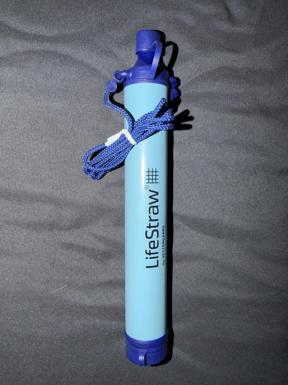 LifeStraw Personal Water Filter for Hiking, Travel and Emergency, Blue, 1PK | Water Filter for Hiking, Camping, Travel, and Emergency Preparedness, Removes Bacteria and Parasites customer photo 1