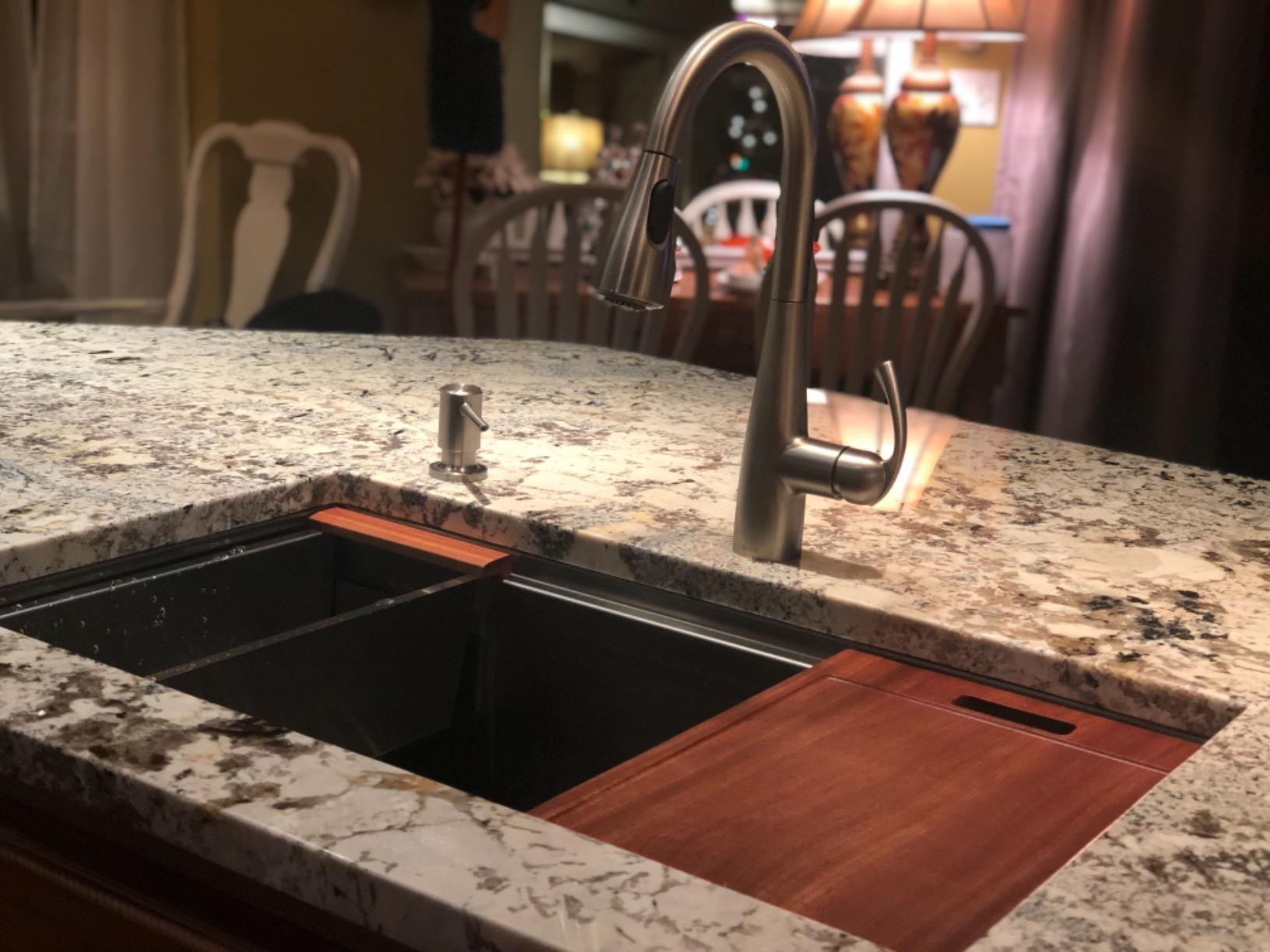 Ruvati 32-in Stainless Steel Undermount Workstation Kitchen Sink RVH8300 customer photo 2