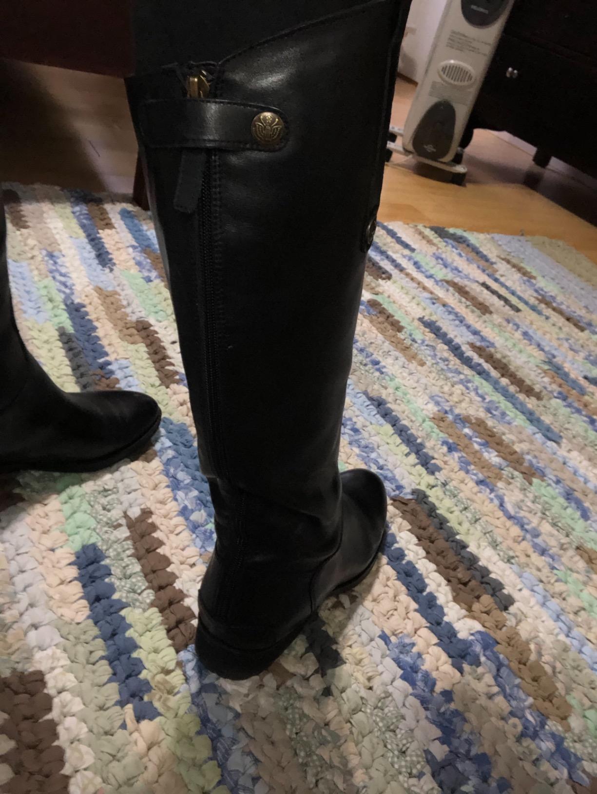 Sam Edelman Women's Penny Leather Riding Boot customer photo 2