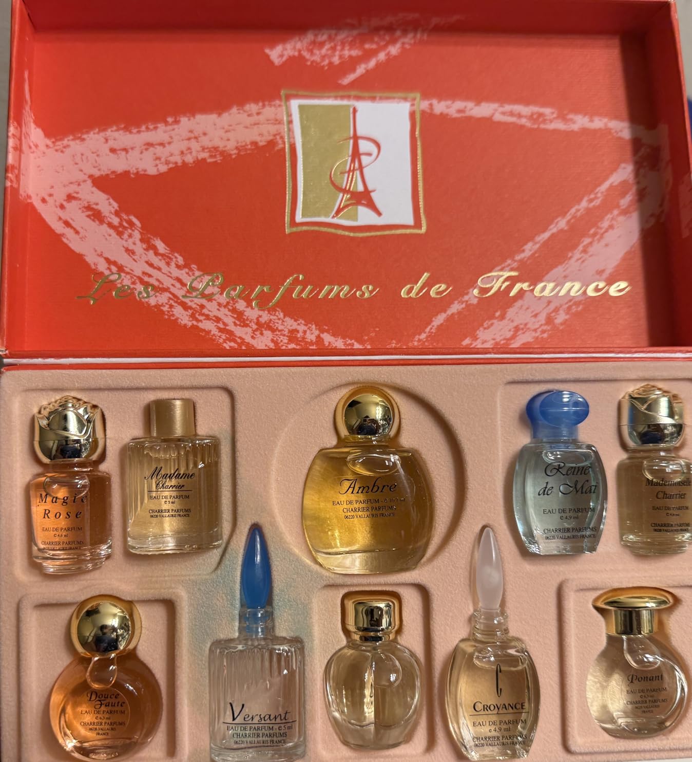 Charrier Parfums 10 Eaux de Parfum Luxurious Gift Box - Made in Provence, France - 57.8 ml customer photo 1