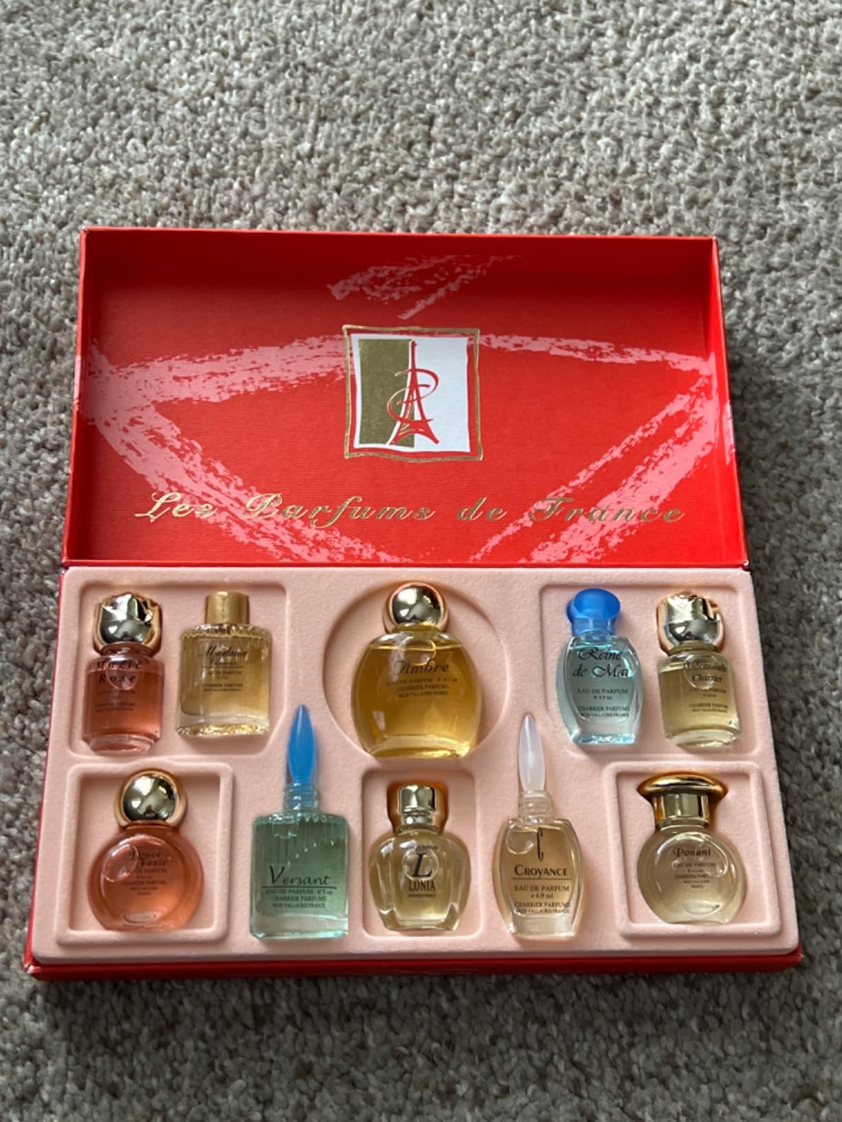 Charrier Parfums 10 Eaux de Parfum Luxurious Gift Box - Made in Provence, France - 57.8 ml customer photo 2