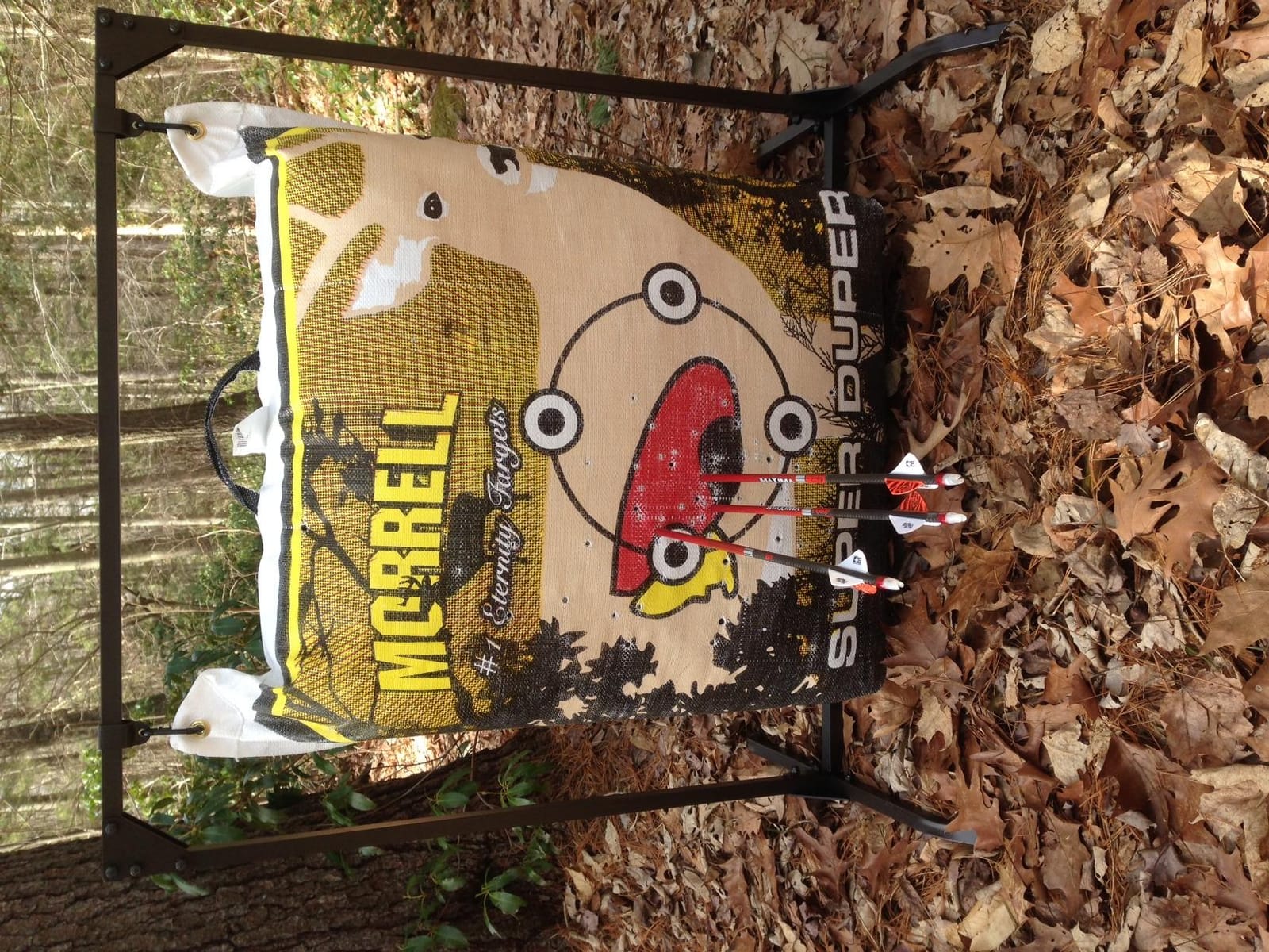 Morrell Super Duper Field Point Bow Targets Archery Block Bag, Yellow | Portable Outdoor Target Practice Equipment for High Speed Compound Bows and Crossbows customer photo 2