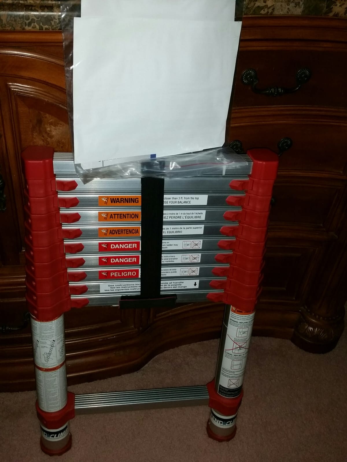 Xtend & Climb 785P+ Telescopic Ladder (15.5 FT - 250 LBS) customer photo 1
