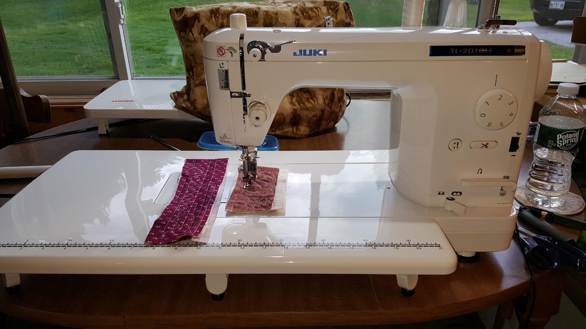 Juki TL-2010Q 1-Needle, Lockstitch, Portable Sewing Machine with Automatic Thread Trimmer for Quilting, Tailoring, Apparel and Home Decor customer photo 2