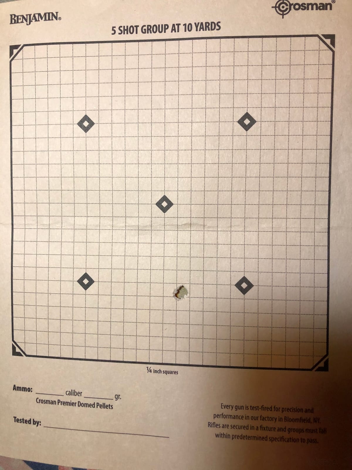 Benjamin Marauder Synthetic Stock PCP-Powered Multi-Shot Bolt-Action Pellet Hunting Air Rifle customer photo 1