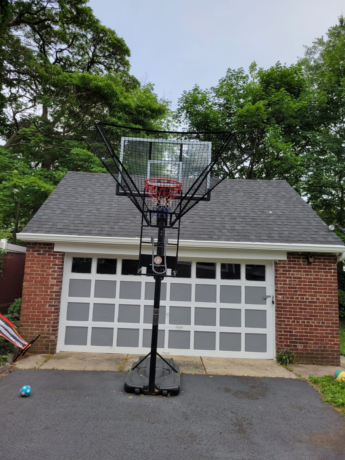 Dr. Dish IC3 Basketball Shot Trainer Rebounder with Net Return System customer photo 1