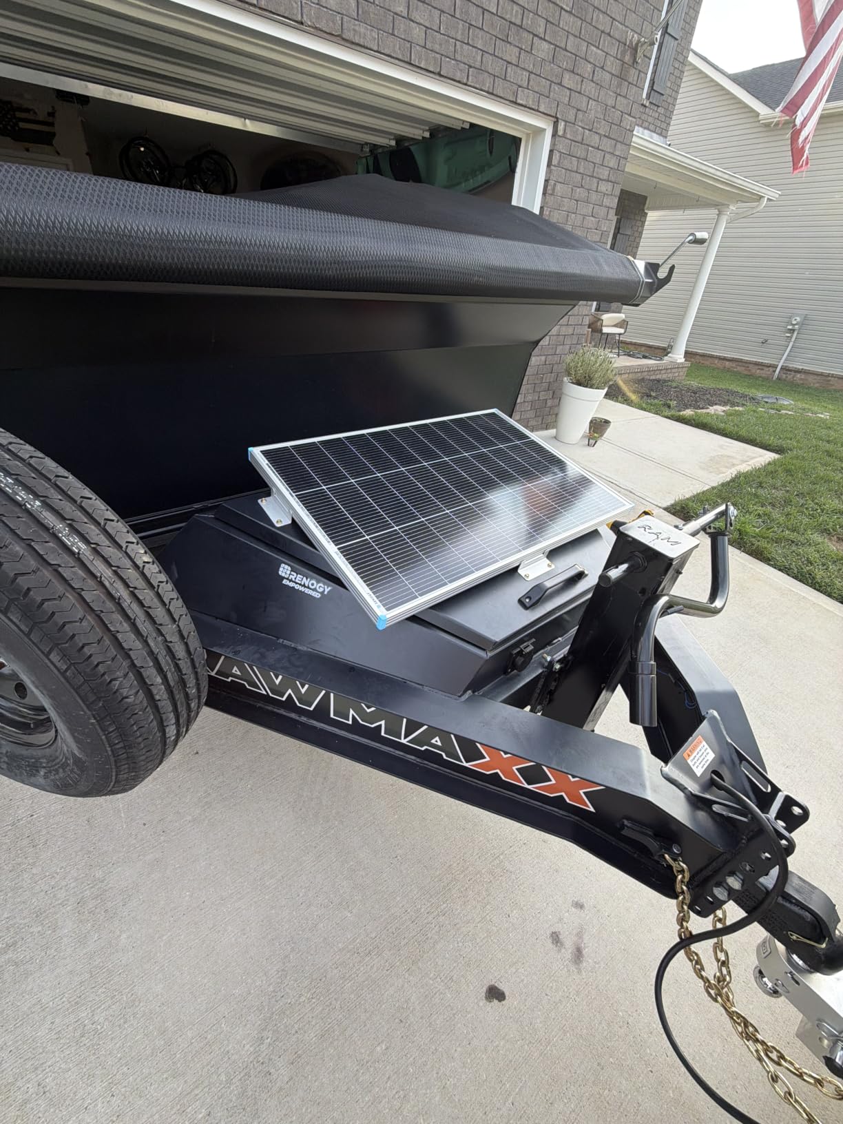Renogy 100W 12V Solar Panel Starter Kit with 30A PWM Controller | Complete kit includes Monocrystalline solar panel, Charger Controller, cables, Z-brackets. For RVs, campers, off-grid customer photo 1