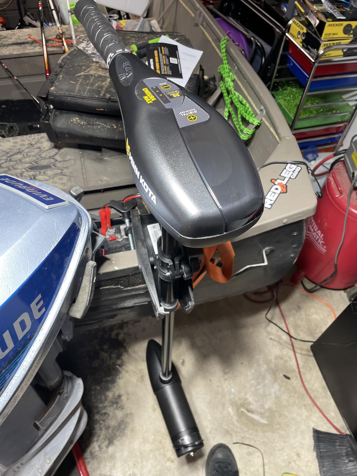 Minn Kota Endura Max Transom-Mount Electric Trolling Motor - 55 Lb. Thrust, 36 in. Shaft, Freshwater customer photo 1